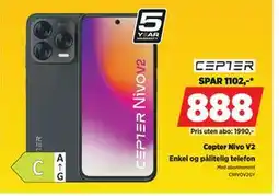 POWER Cepter Nivo V2 tilbud