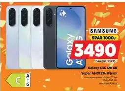 POWER Galaxy A36 128 GB tilbud