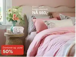 Kid Interiør Kensington krepp sengesett tilbud