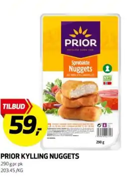 Bunnpris Prior kylling nuggets tilbud
