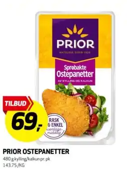 Bunnpris Prior ostepanetter tilbud