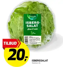 Bunnpris Isbergsalat tilbud