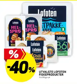 Bunnpris Utvalgte lofoten fiskeprodukter tilbud