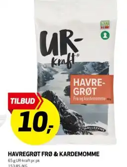 Bunnpris Havregrøt frø & kardemomme tilbud