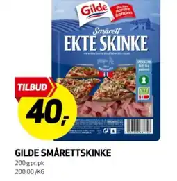 Bunnpris Gilde smårettskinke tilbud