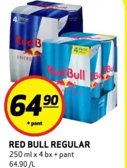 Bunnpris Red bull regular tilbud