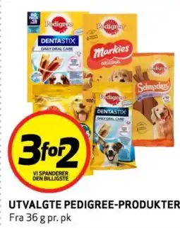 Bunnpris Utvalgte pedigree-produkter tilbud