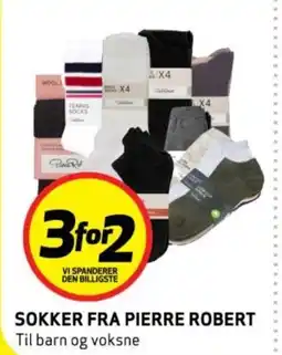 Bunnpris Sokker fra pierre robert tilbud