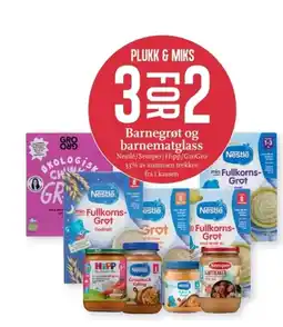 CC Mat Barnegrøt og barnematglass tilbud