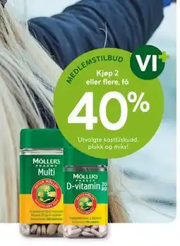 Vitusapotek Kjøp 2 eller flere, få Mollers tilbud