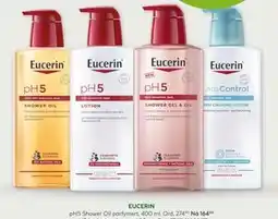 Vitusapotek EUCERIN pH5 Shower Oil parfymert tilbud
