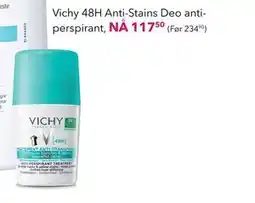 Apotek 1 Vichy 48H Anti-Stains Deo antiperspirant tilbud