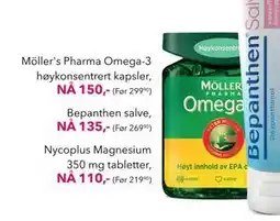 Apotek 1 Möller's Pharma Omega-3 tilbud
