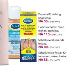 Apotek 1 Scholl revitaliserende fotbad tilbud