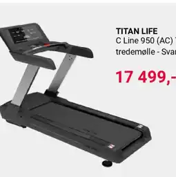 XXL Sport TITAN LIFE C Line 950 (AC) Treadmill tilbud