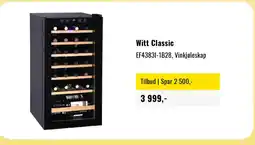 Skousen Witt Classic EF43831-1B28, Vinkjøleskap tilbud