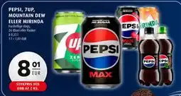 Scandinavian Park PEPSI, 7UP, MOUNTAIN DEW ELLER MIRINDA, EUR 8.01 tilbud