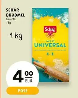 Scandinavian Park SCHÄR BRØDMEL, EUR 4 tilbud