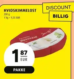 Scandinavian Park HVIDSKIMMELOST, EUR 1.87 tilbud