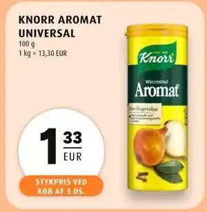Scandinavian Park KNORR AROMAT UNIVERSAL, EUR 1.33 tilbud