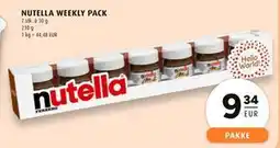 Scandinavian Park NUTELLA WEEKLY PACK, EUR 9.34 tilbud