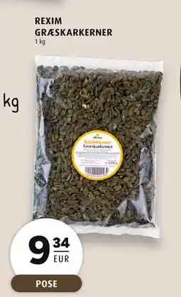 Scandinavian Park REXIM GRÆSKARKERNER, EUR 9.34 tilbud