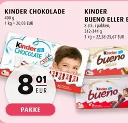 Scandinavian Park KINDER CHOKOLADE, EUR 8.01 tilbud