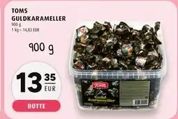 Scandinavian Park TOMS GULDKARAMELLER, EUR 13.35 tilbud