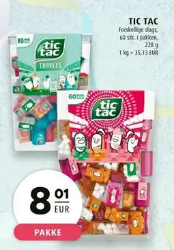 Scandinavian Park TIC TAC, EUR 8.01 tilbud
