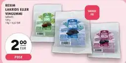 Scandinavian Park REXIM LAKRIDS ELLER VINGUMMI, EUR 2 tilbud