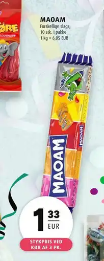 Scandinavian Park MAOAM, EUR 1.33 tilbud