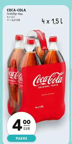 Scandinavian Park COCA-COLA, EUR 4 tilbud