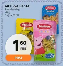 Scandinavian Park MELISSA PASTA, EUR 1.6 tilbud