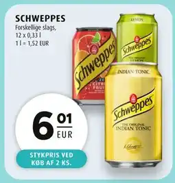 Scandinavian Park SCHWEPPES, EUR 6.01 tilbud