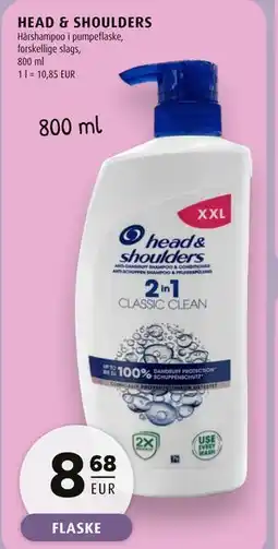 Scandinavian Park HEAD & SHOULDERS, EUR 8.68 tilbud