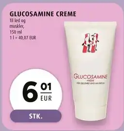 Scandinavian Park GLUCOSAMINE CREME, EUR 6.01 tilbud