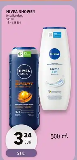 Scandinavian Park NIVEA SHOWER, EUR 3.34 tilbud