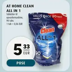Scandinavian Park AT HOME CLEAN ALL IN 1, EUR 5.33 tilbud