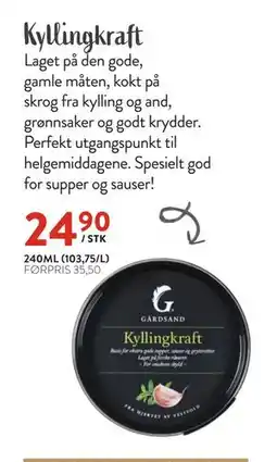 Jacobs Kyllingkraft tilbud