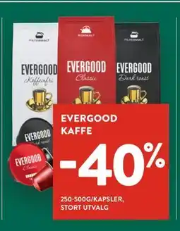 Jacobs EVERGOOD KAFFE tilbud
