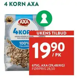 Jacobs 4 KORN AXA tilbud