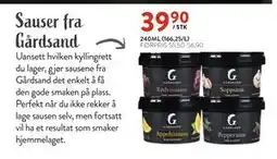 Jacobs Sauser fra Gårdsand tilbud