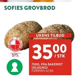 Jacobs SOFIES GROVBRØD tilbud