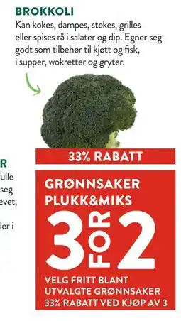 Jacobs BROKKOLI tilbud