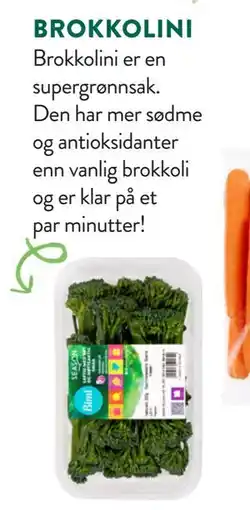 Jacobs BROKKOLINI tilbud