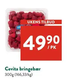 Jacobs Cevita bringebær tilbud