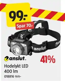 Jula Hodelykt LED 400 lm tilbud