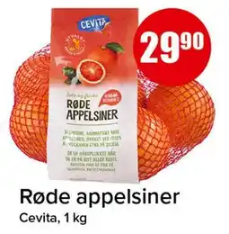 Spar Røde appelsiner tilbud
