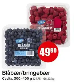 Spar Blåbær/bringebær tilbud