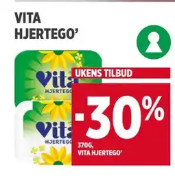Meny VITA HJERTEGO’ tilbud